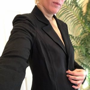 Equestrian style blazer + turtle neck!!